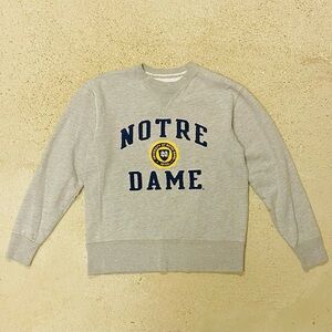 Notre Dame Gray Sweater